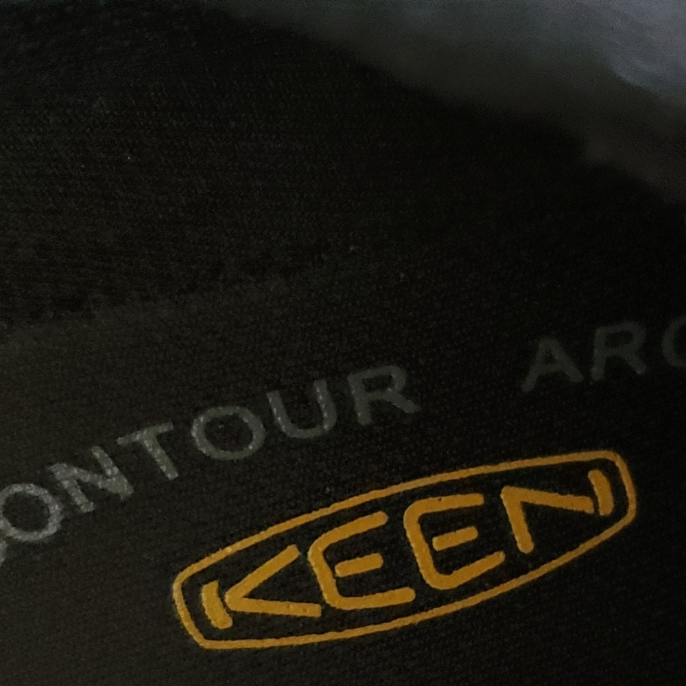 Keen Black Sneakers Contour Arch Size 8 - Picture 5 of 7